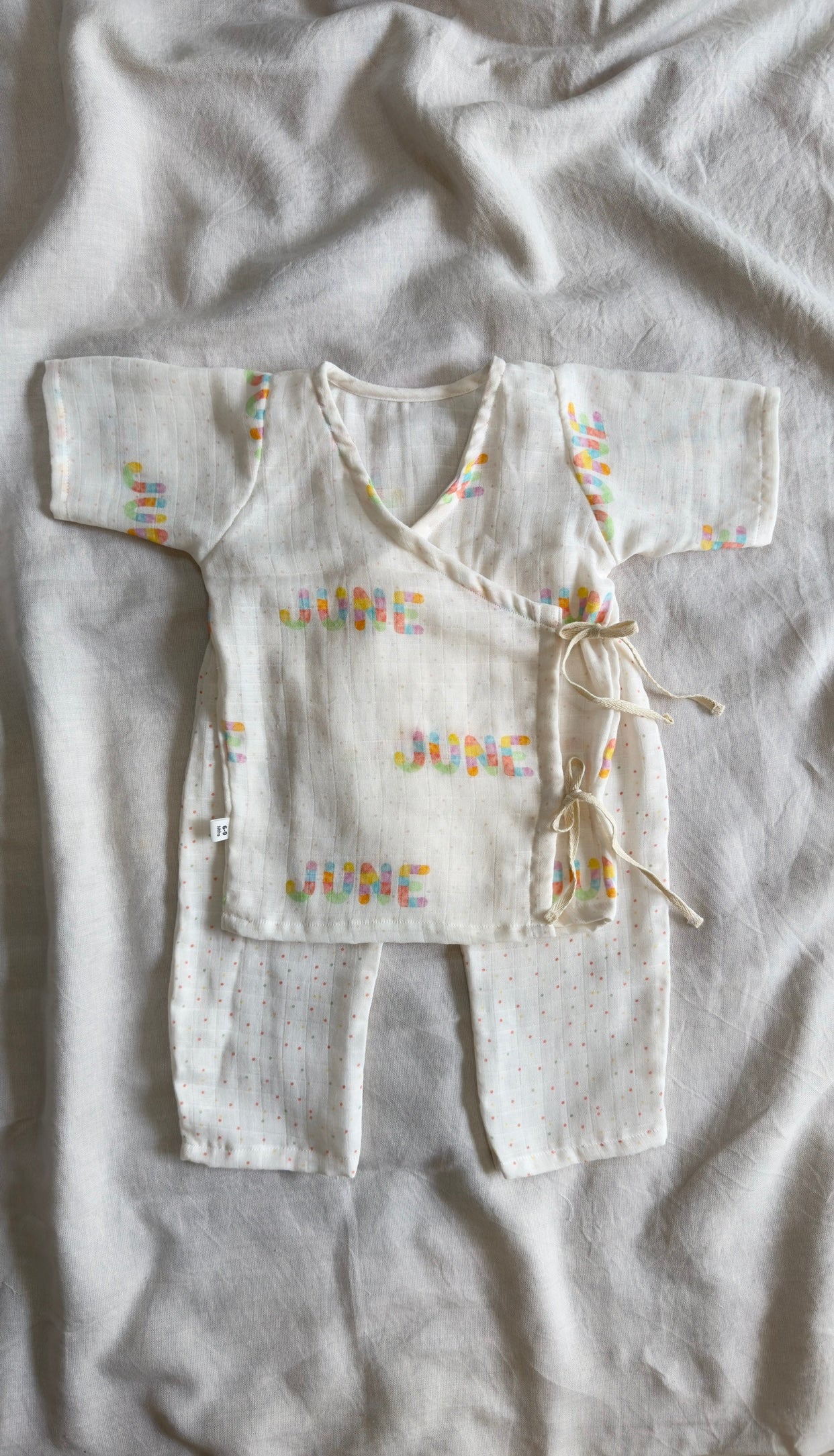 Pastel Playful Customised Angarkha